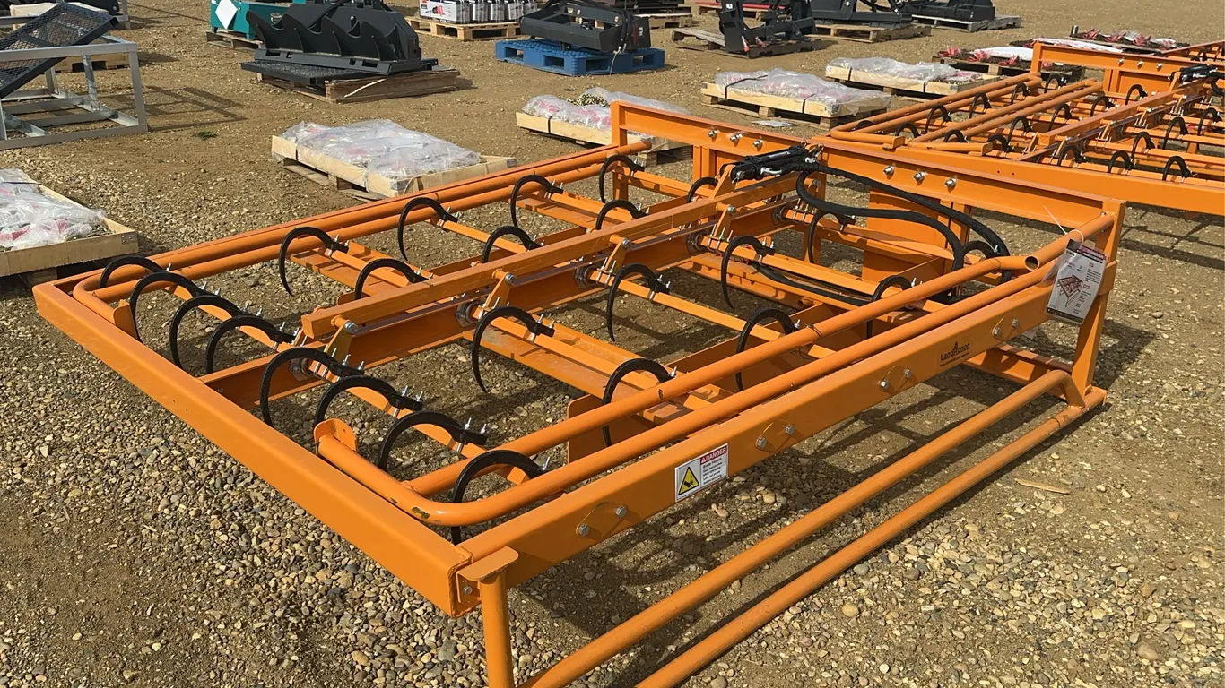 2025 LandHonor Hydraulic Skid Steer Hay Accumulator Grapple Unused HAG-12-24Q