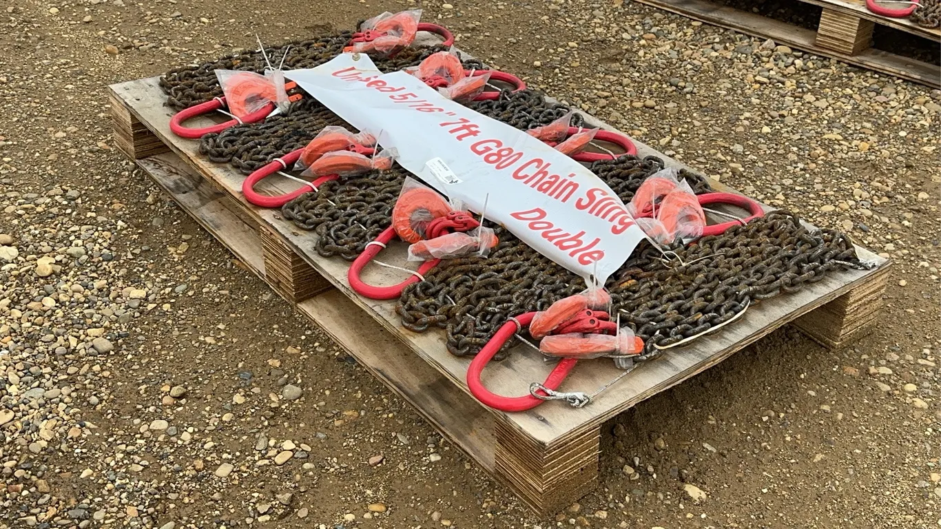 Landhonor 7 FT. Double Legs Lifting Chain Slings Unused