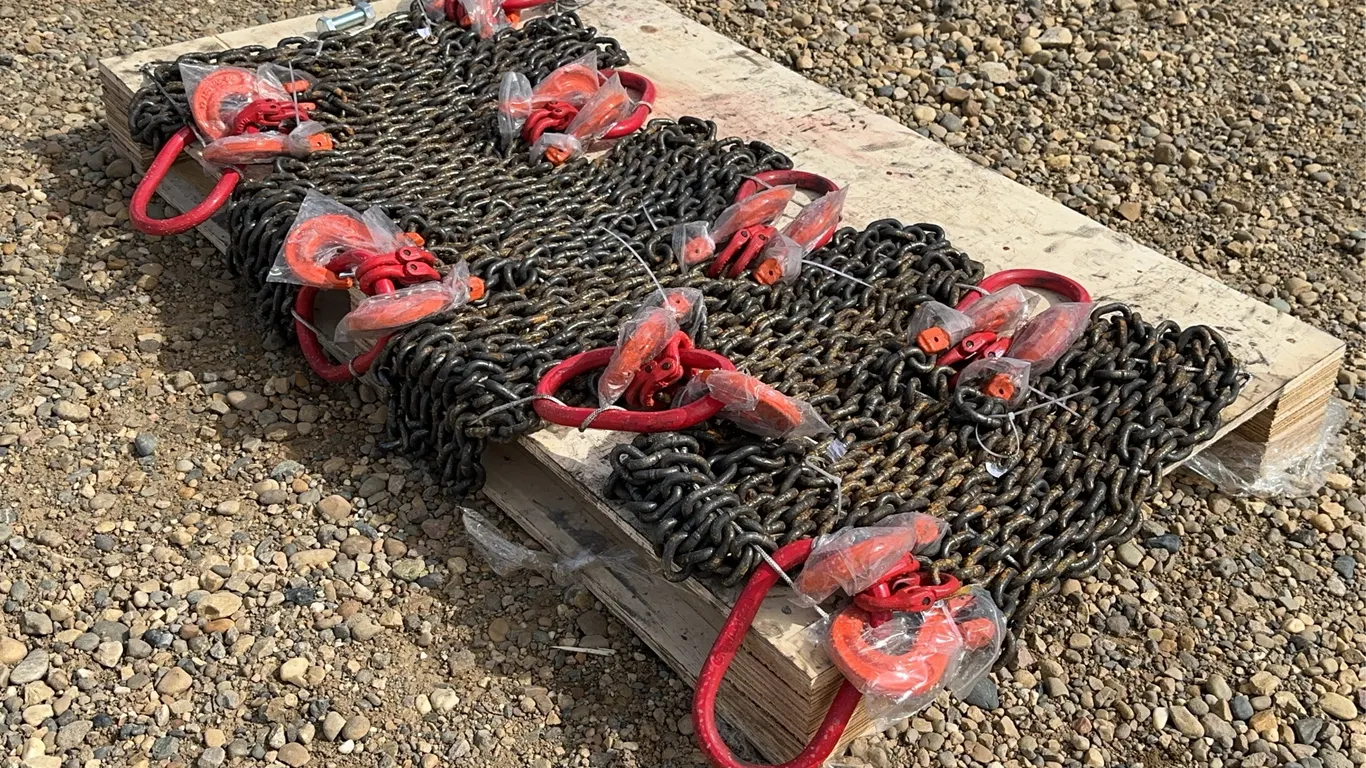 Landhonor 7 FT. Double Lifting Chain Slings Unused
