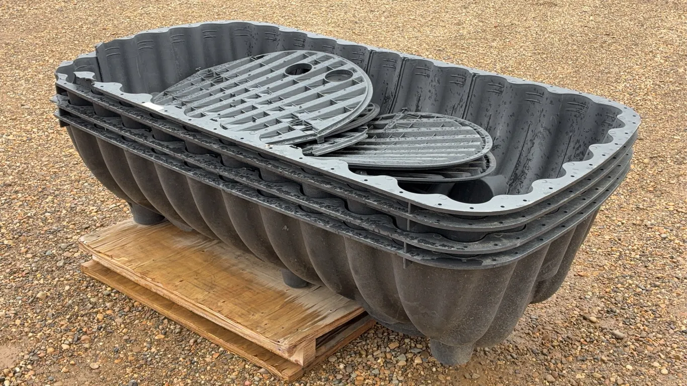 (2) Black Water Septic Tanks (Damaged)