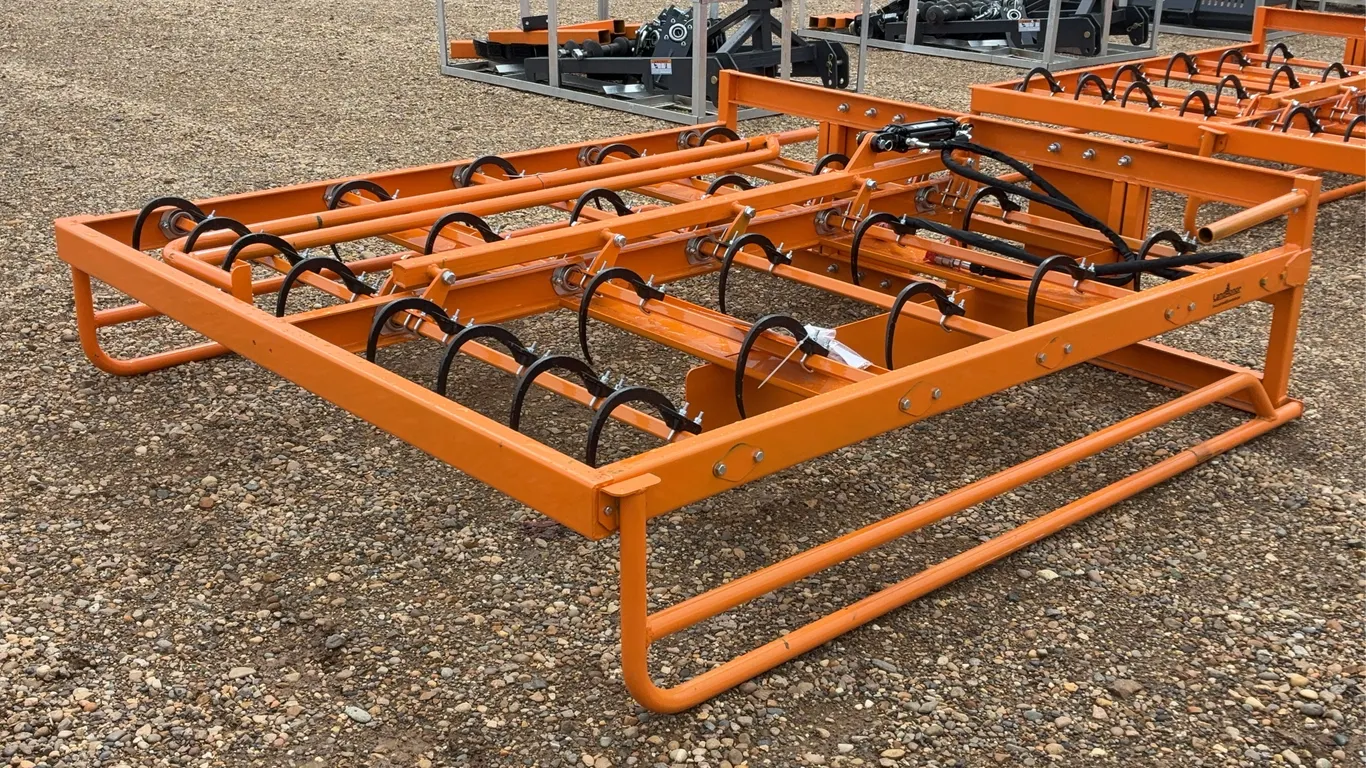 2026 Landhonor Hydraulic Skid Steer Hay Accumulator Grapple Unused