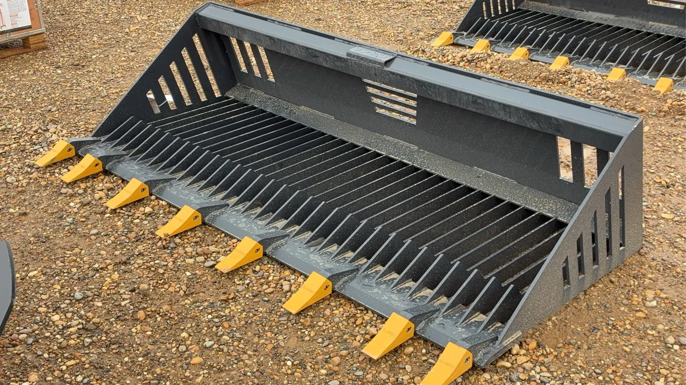 2026 Landhonor 78 IN. Skid Steer Rock Bucket Unused