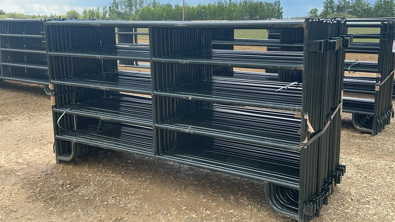 QTY of (24) BYT 9 FT. 6 IN. Livestock Panels Unused