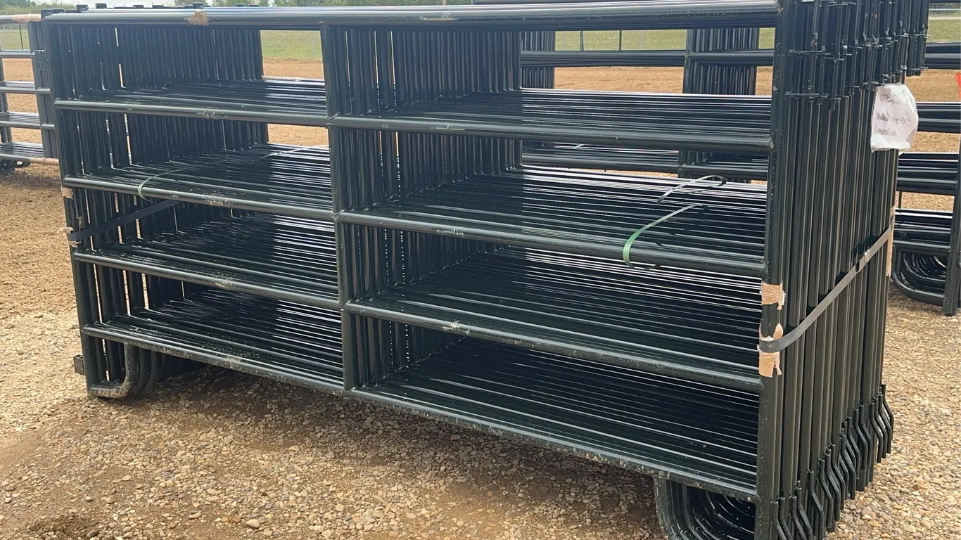 QTY of (24) BYT 9 FT. 6 IN. Livestock Panels Unused