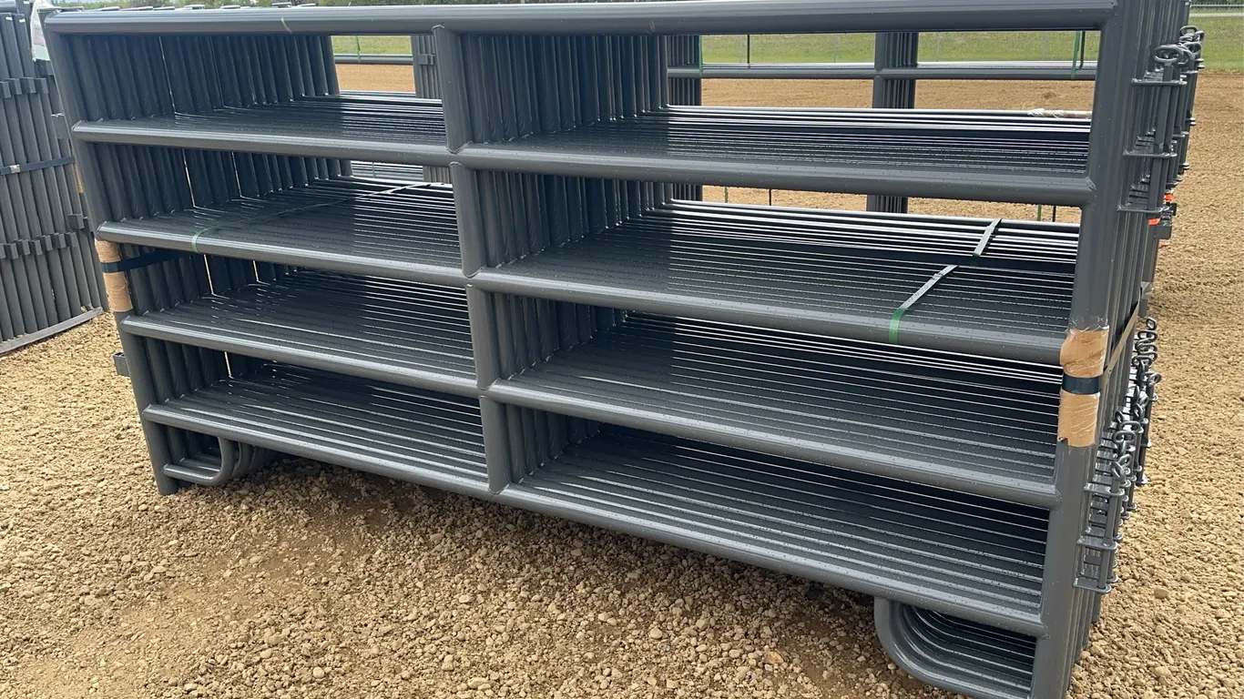 QTY of (18) BYT 9 FT. 6 IN. Livestock Panels Unused