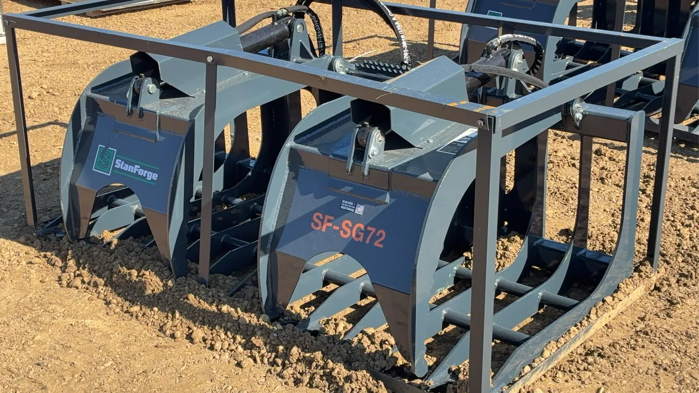 2026 TMG 72 IN. Hydraulic Skid Steer Skeleton Grapple SS Unused