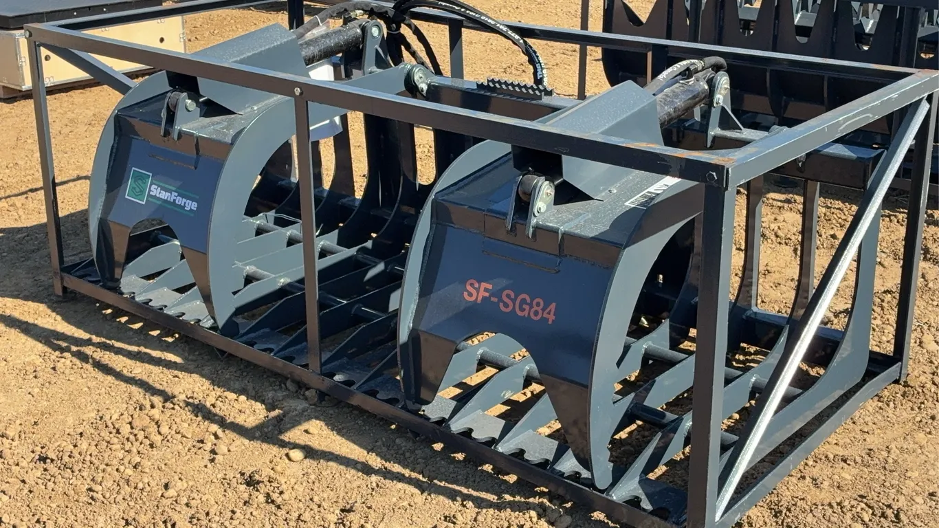 2025 TMG 84 IN. Hydraulic Skid Steer Skeleton Grapple SS Unused