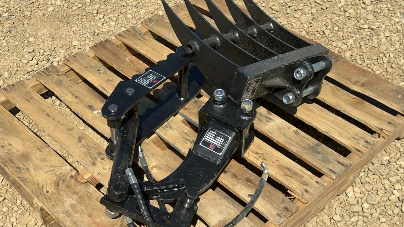 (3) IREAS Mini Excavator Attachments Unused