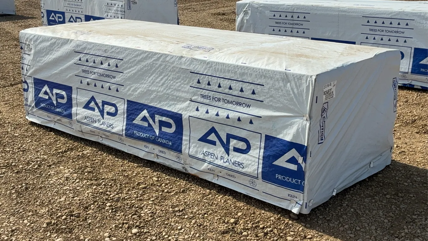 Quantity of (105) 2 IN. x 10 IN. x 10 FT. #2 BTR Lumber Unused