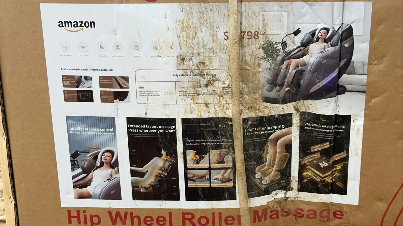 SDLanch IRMC 8D Massage Chair Unused