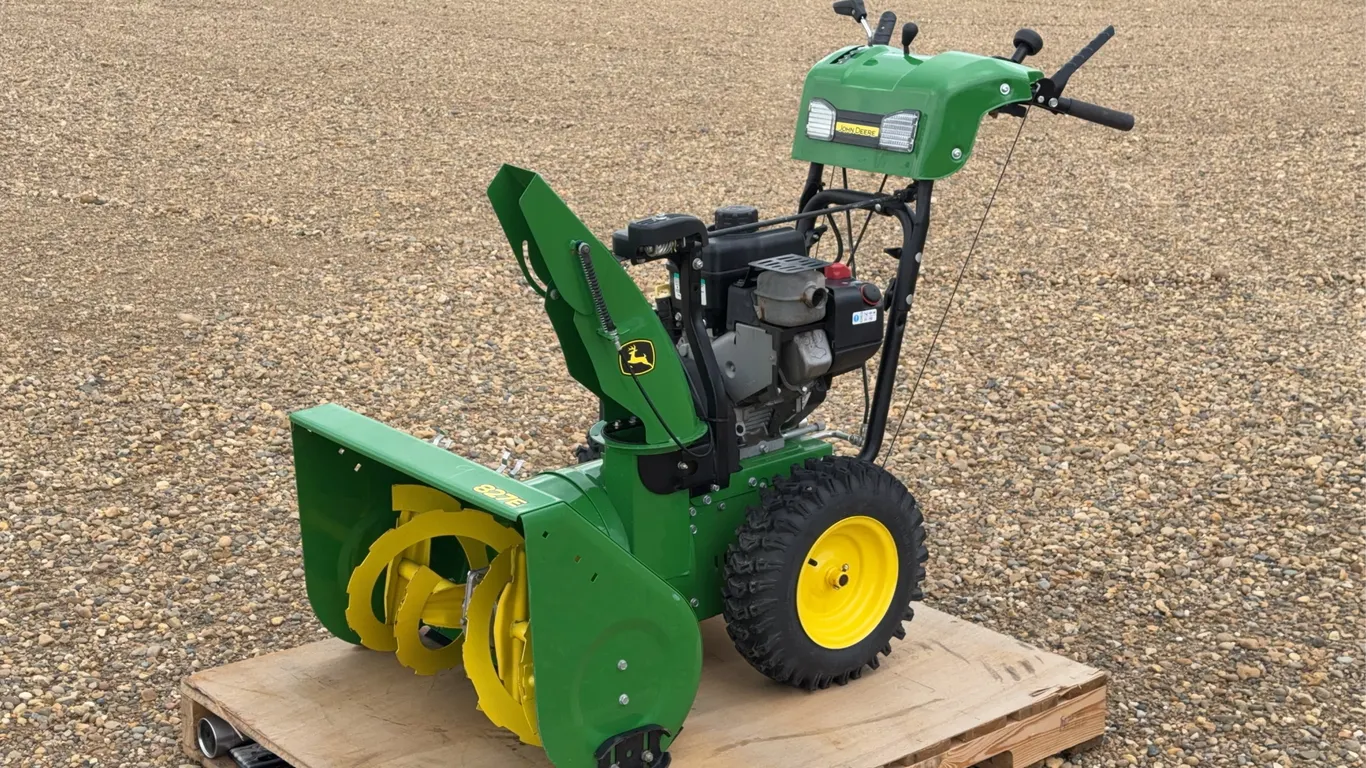 2015 John Deere 827E 27 IN. Snow Blower
