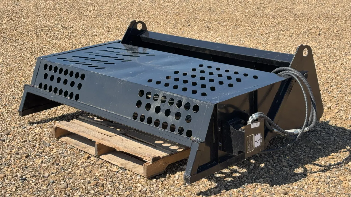 2026 Giyi 78" Skid Steer Rock Rake
