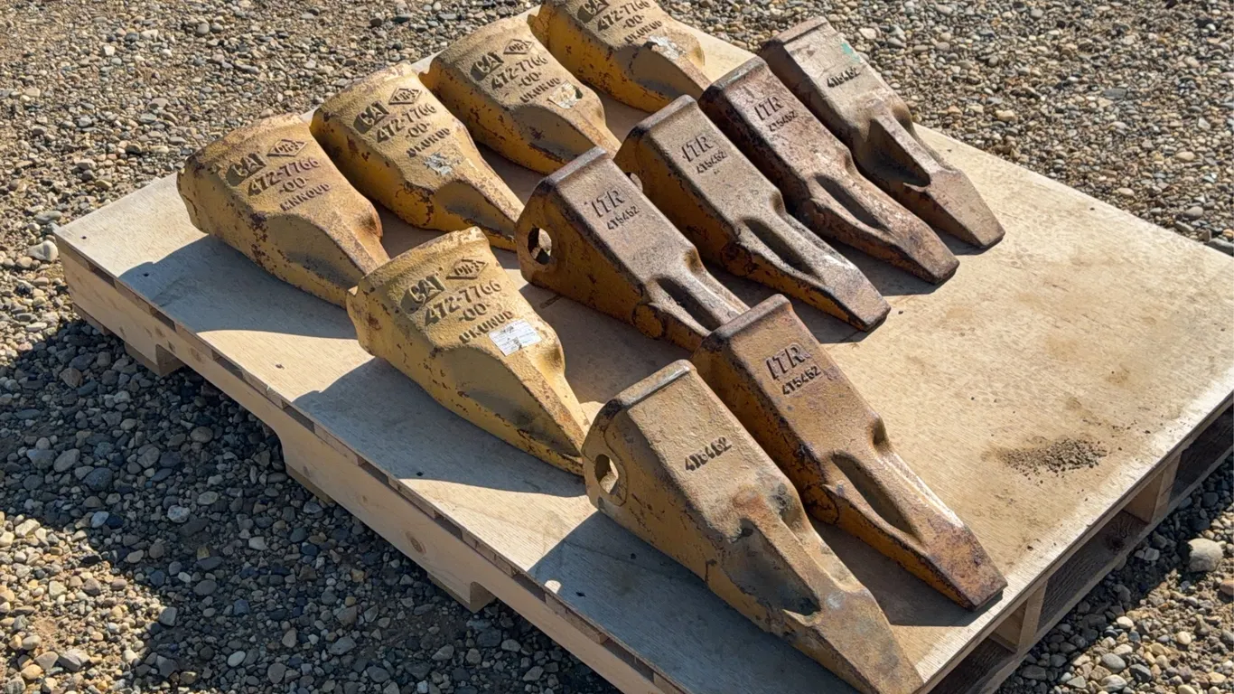 CAT 472-7766 and ITR 4T5452 Bucket Teeth