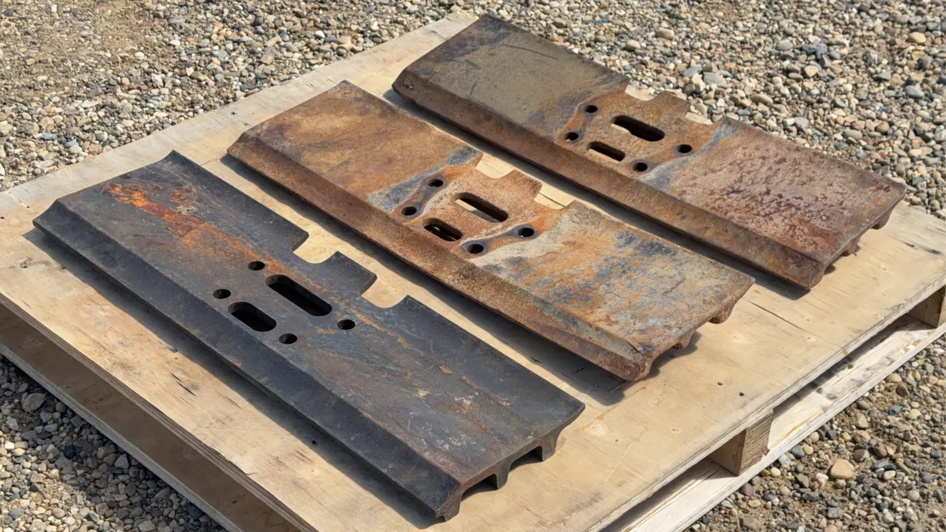 QTY of (3) 33.5 IN. D6T Shoe Tracks