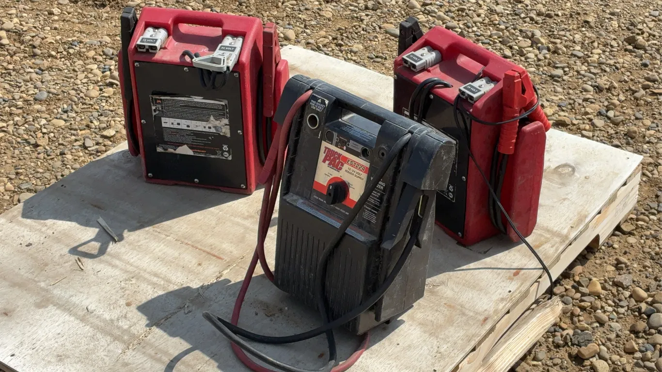 QTY of (3) 12/24V Battery Booster Packs