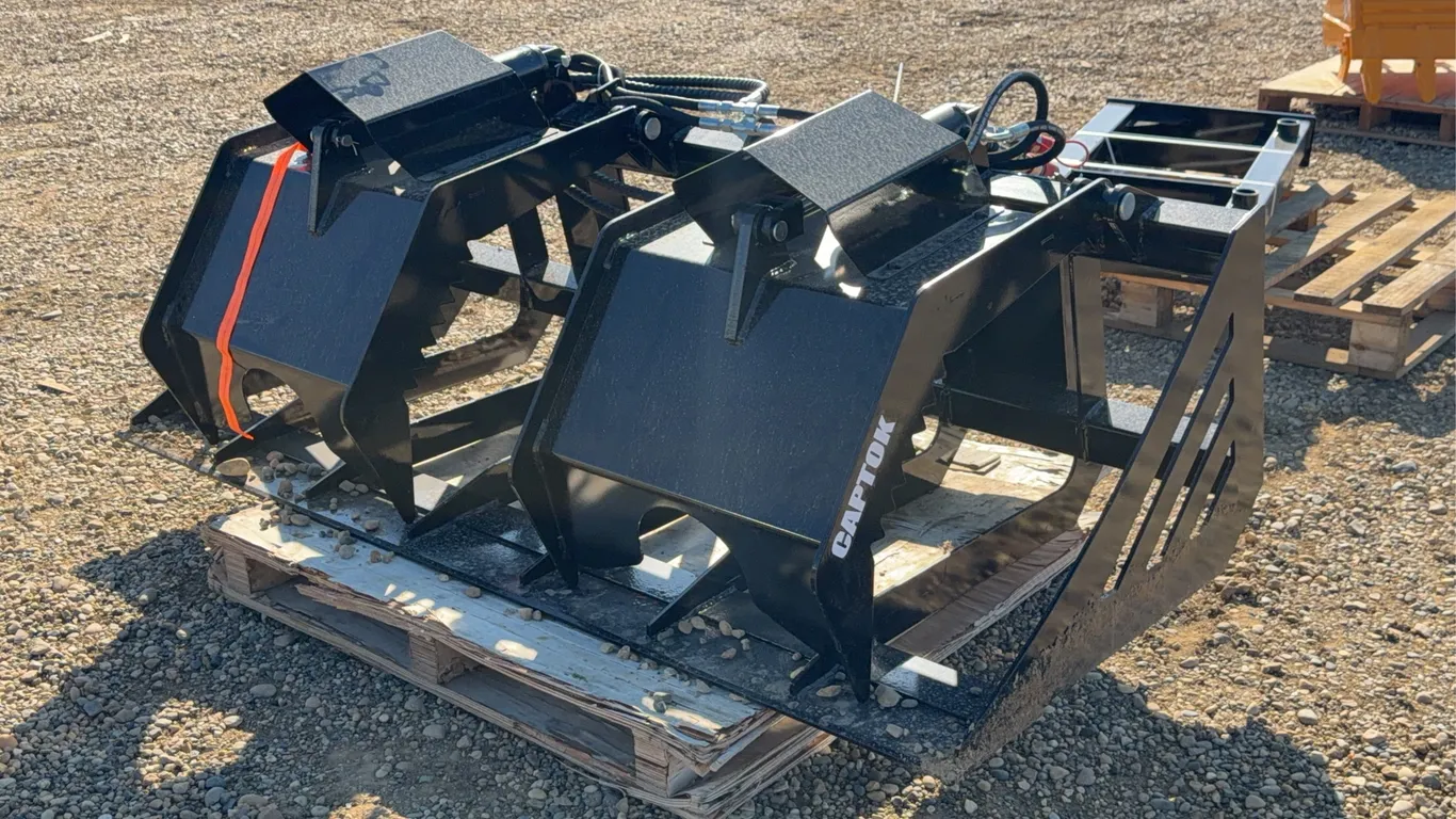 2026 Captok CK-HWG72 Skid Steer Hollow Wood Grabber