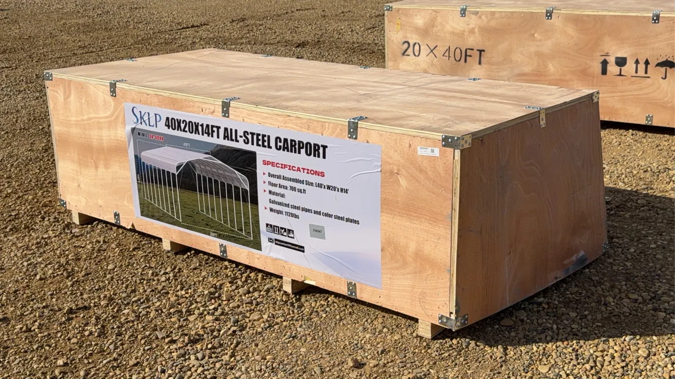 2026 SKLP ALL-STEEL Garage Carport