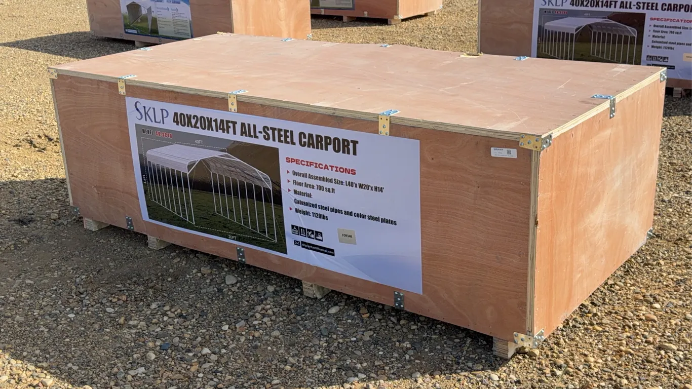2026 SKLP ALL-STEEL Garage Carport