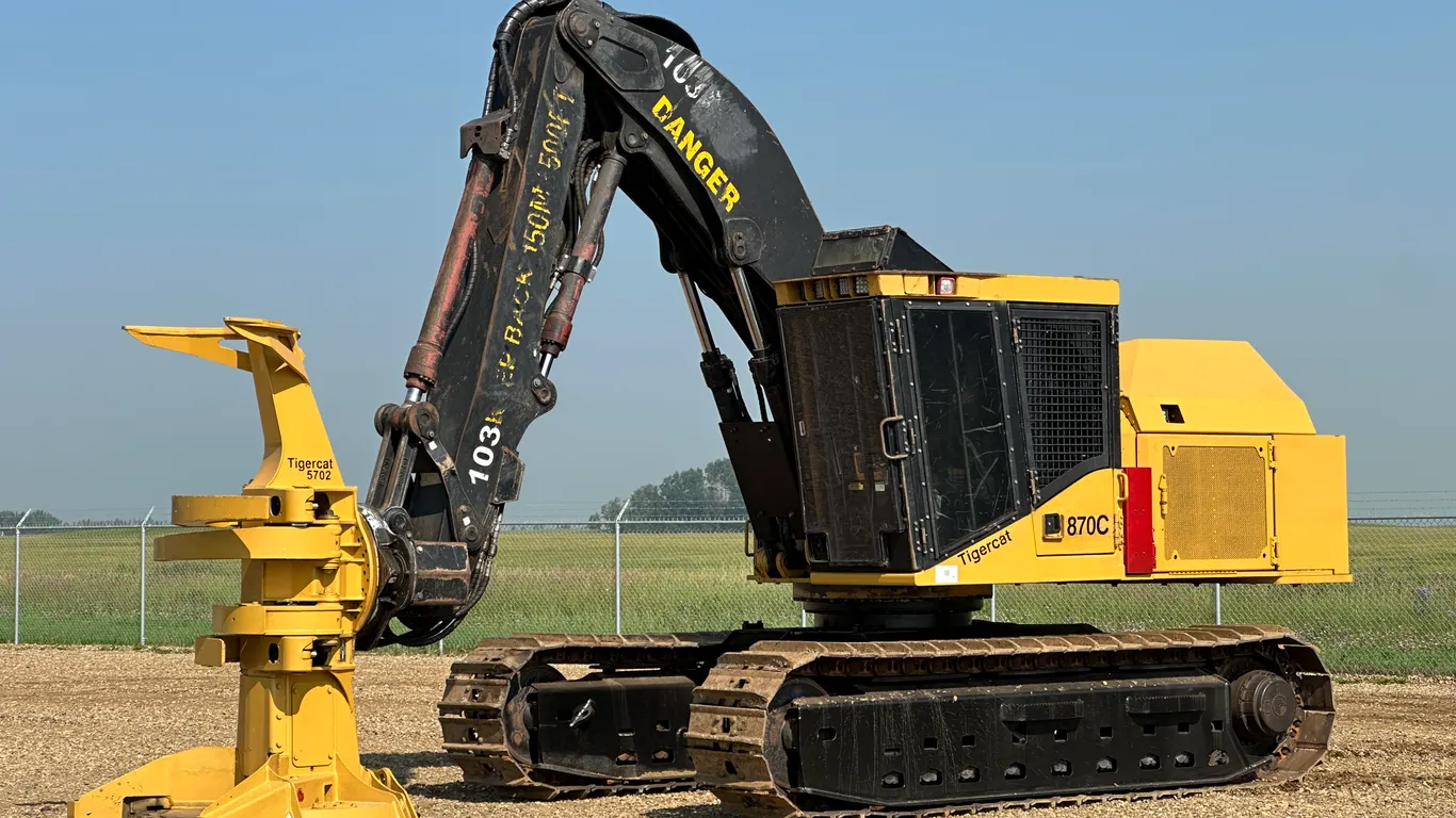 2010 Tigercat 870C Feller Buncher