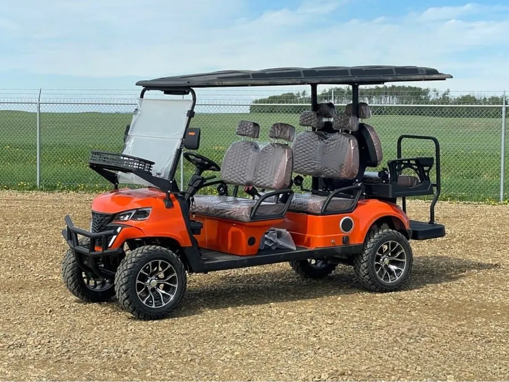 Unused 2026 Captok CK-GC42S Golf Cart (Blue) (Unassembled)