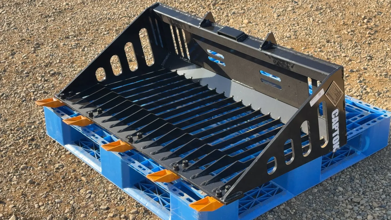 2026 Captok Mini Skid Steer Rock Bucket