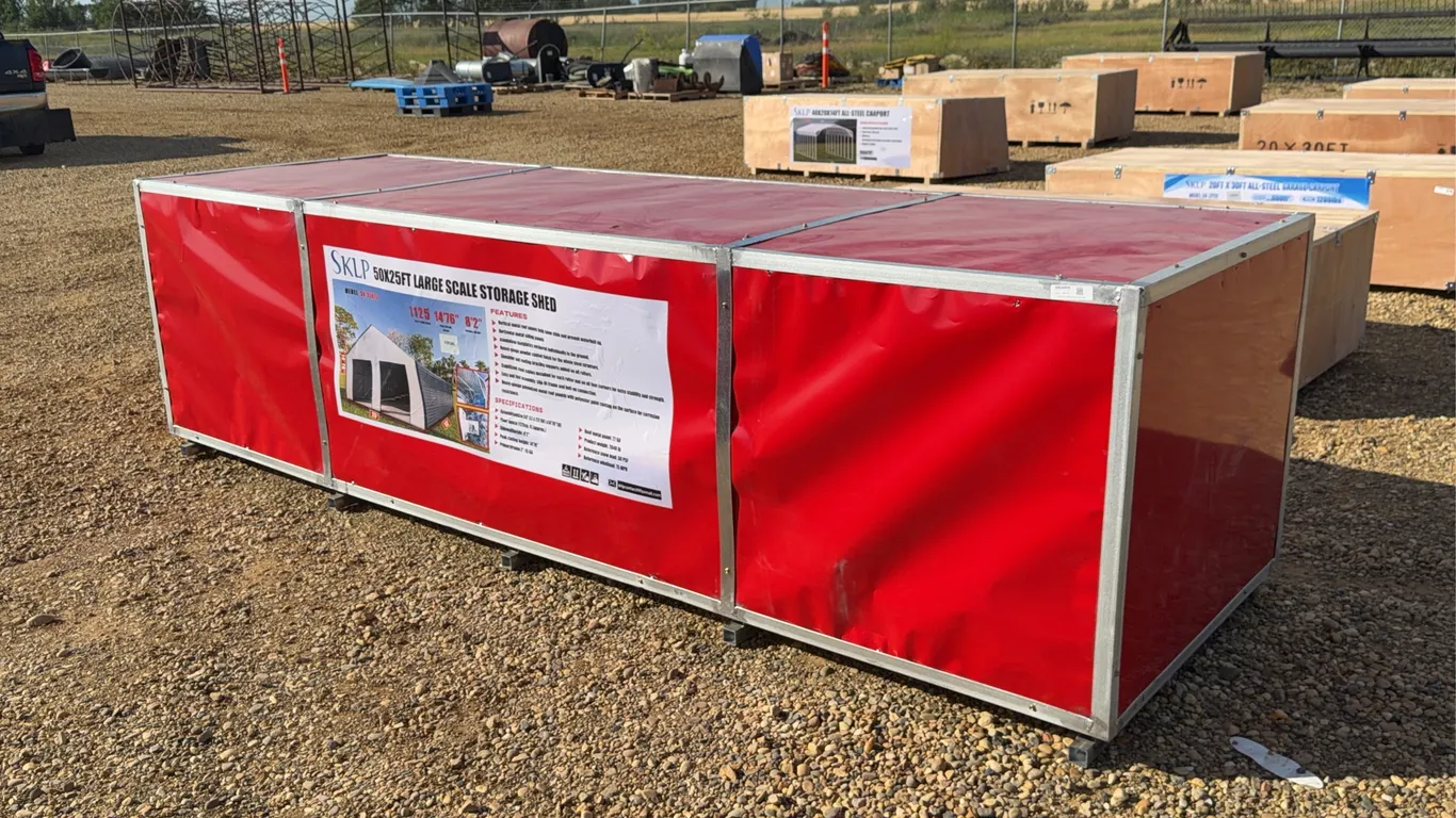 2026 SKLP SK-S5025 Large Scale Storage Shed