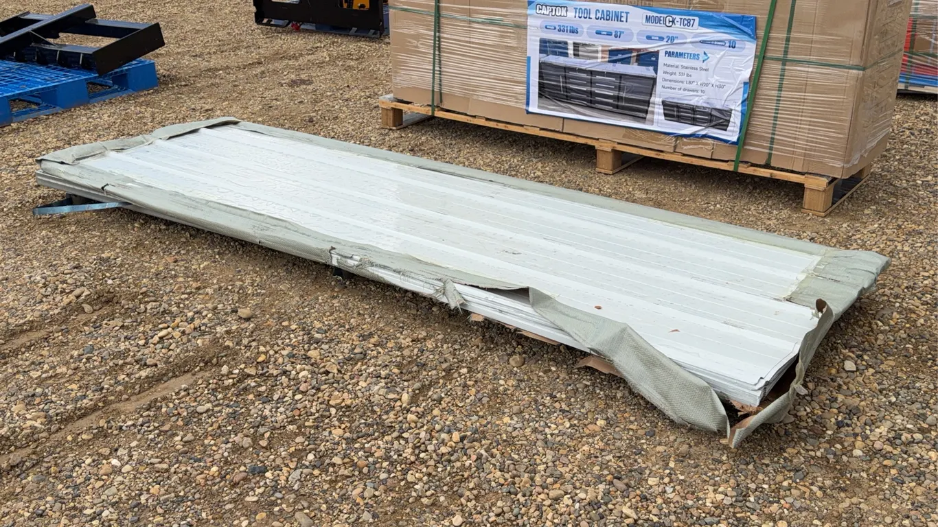2026 Captok Galvalume Steel Siding Roofing Unused
