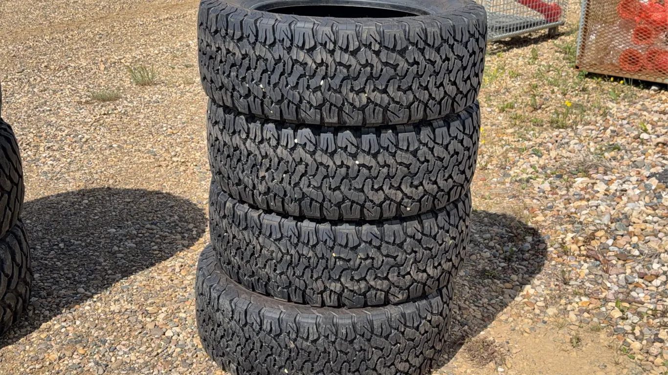 QTY of (4) BF Goodrich LT265/60/R20 Tires