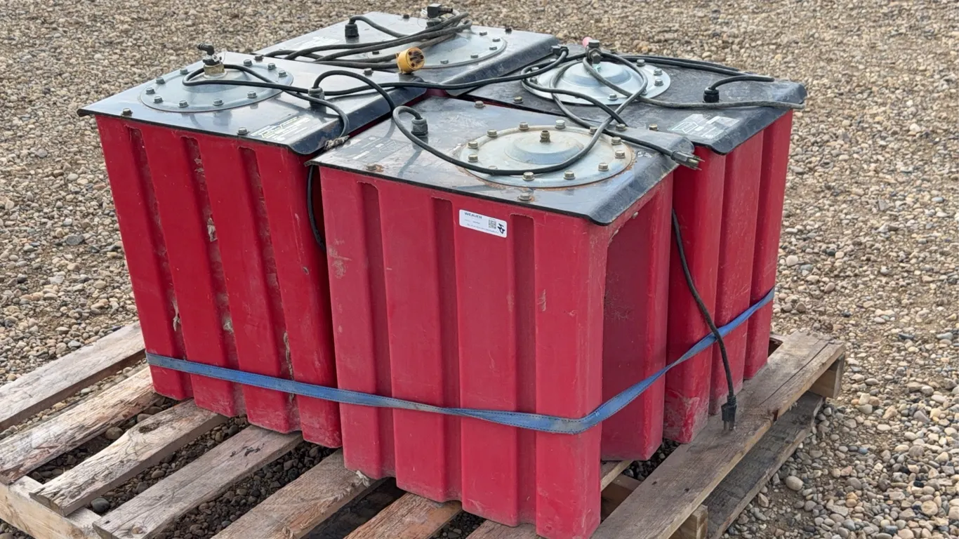 QTY of (4) Koenders Windmills Inc. Aeration Compressors EL2
