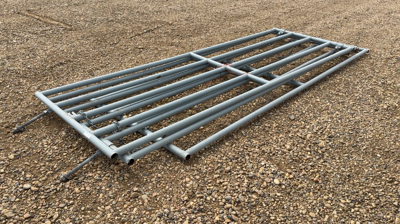 Qty of (3) 2W Livestock Equipment Corral Gates