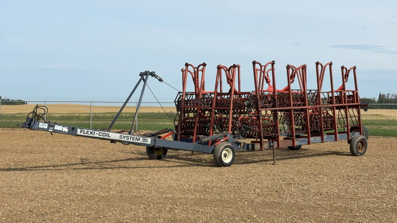 1995 Flexi-Coil System 95 50 Ft. Harrow Packer Bar
