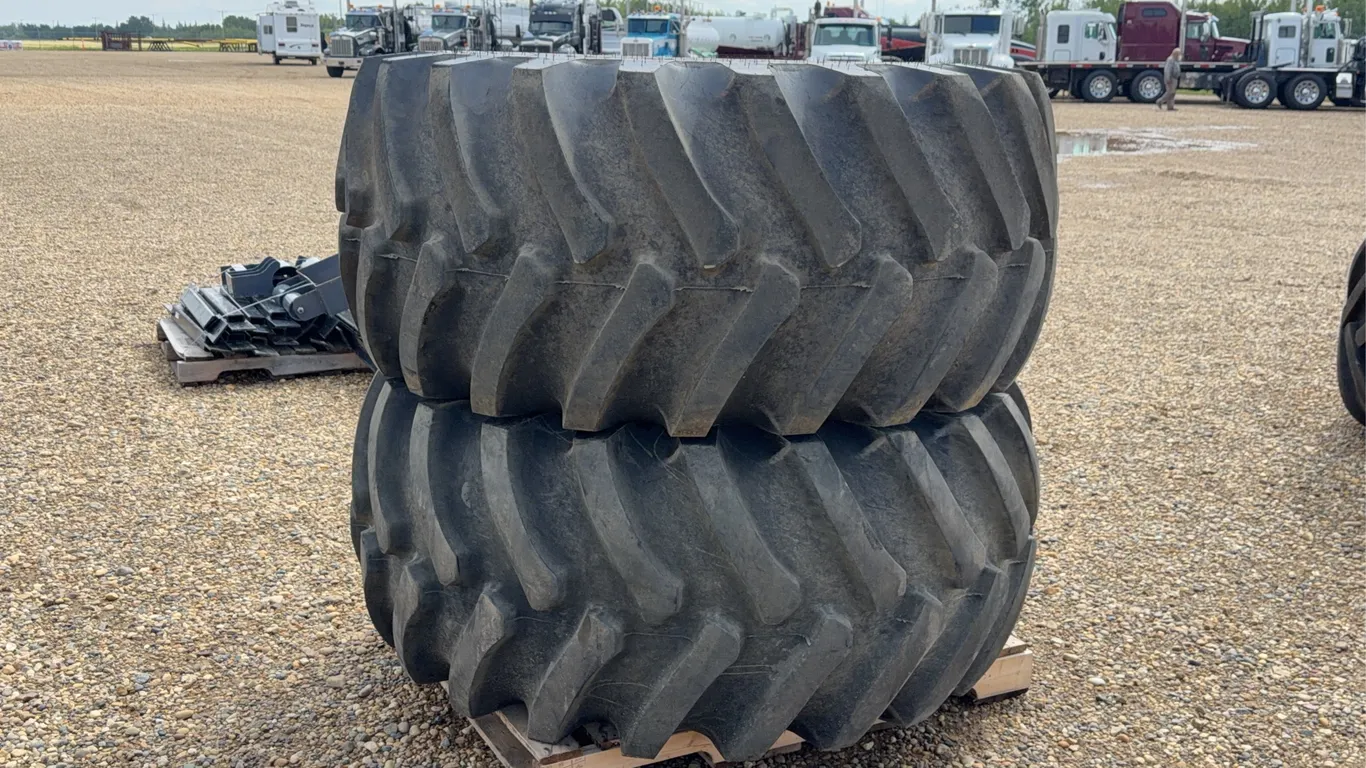 QTY of (2) 28L-26 Firestone Combine Rear tires