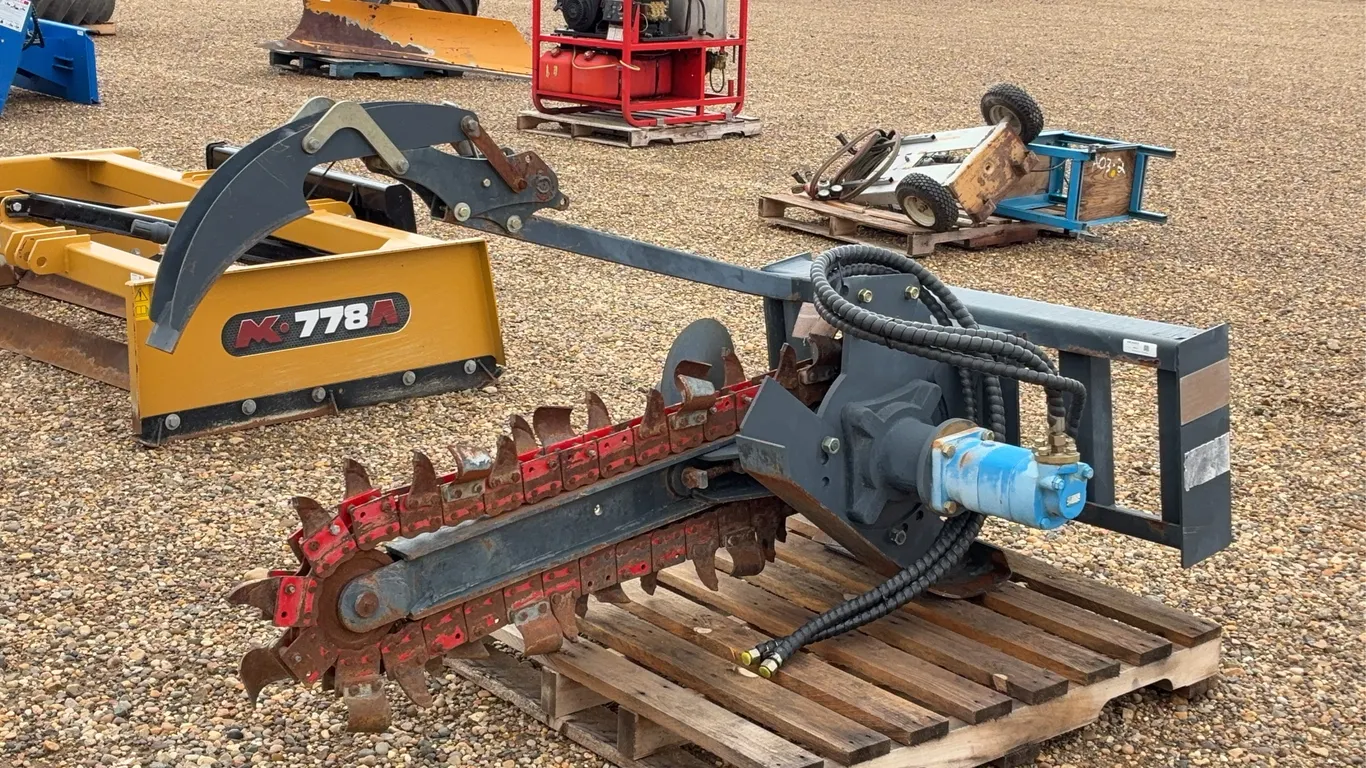 Skid Steer 4 FT Trencher
