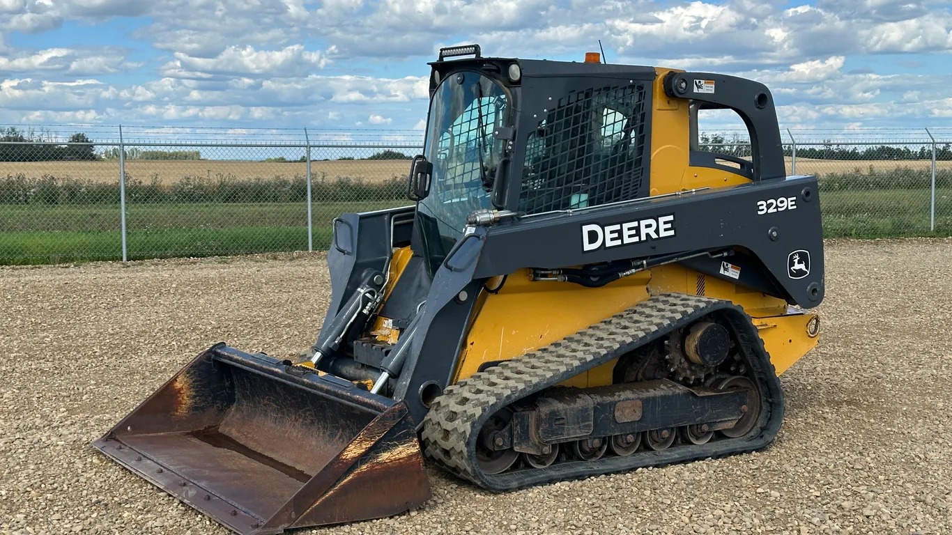 2015 John Deere 329E 2-Speed Compact Track Loader