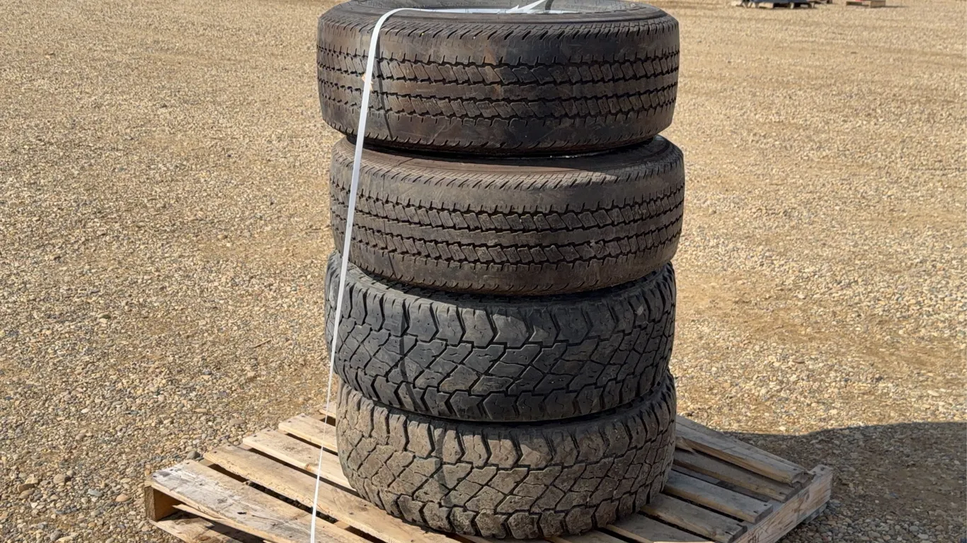 QTY of (4) 18 IN. Ford Tires & Rims