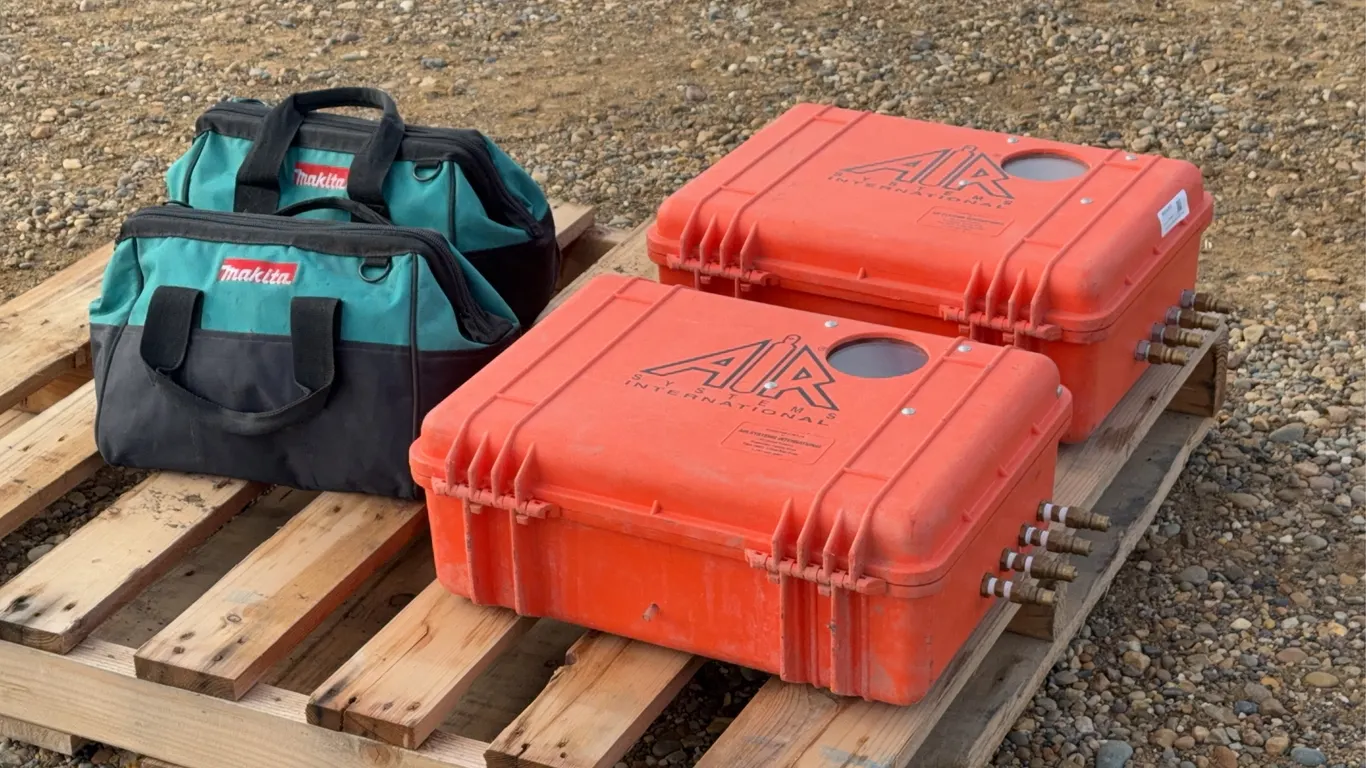 Breathing Air Manifolds, MSA SABA Tanks, Harnesses