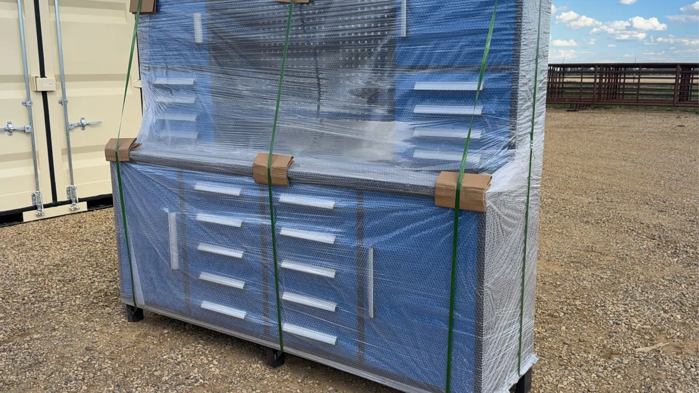 Unused Tall 7 FT. 10 Drawer Heavy Duty Tool Cabinet Unused