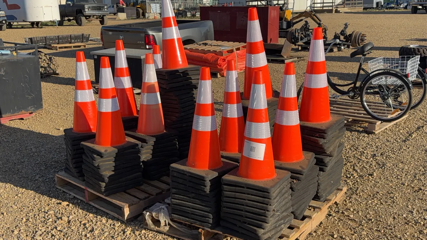 QTY of (152) Safety Cones