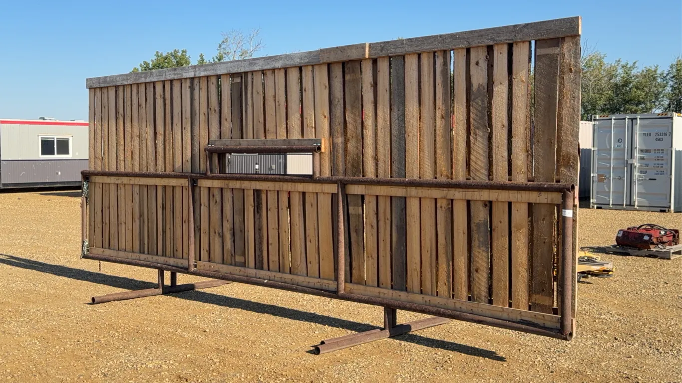 QTY of (2) 24 FT. Livestock Wind Panels