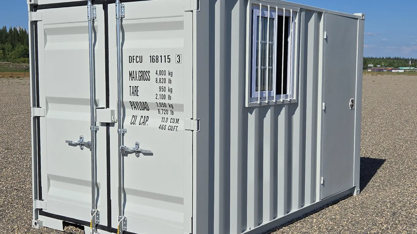 2026 11' Unused 2 Door Single Use Sea Container