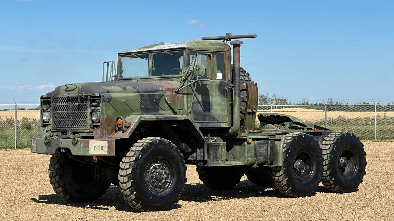 1986 AM General M931A1 6x6 T/A Day Cab Truck Tractor