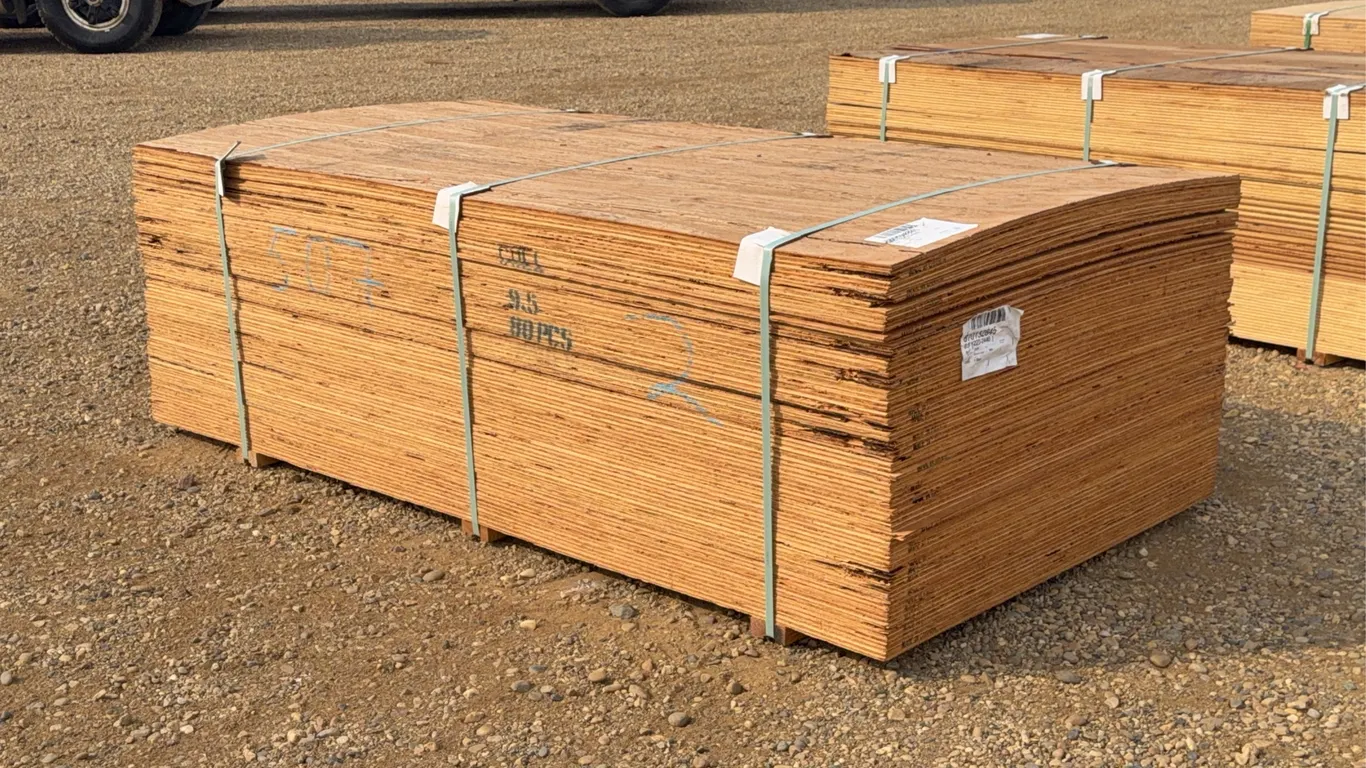 QTY of (80) 3/4 IN. 4x8 CSP/DFP No Stamp Plywood Unused