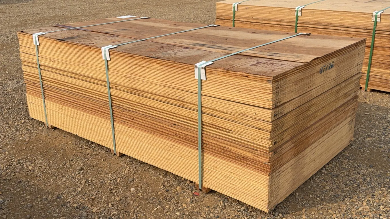 QTY of (40) 3/4 IN. 4x8 CSP/DFP No Stamp Plywood Unused