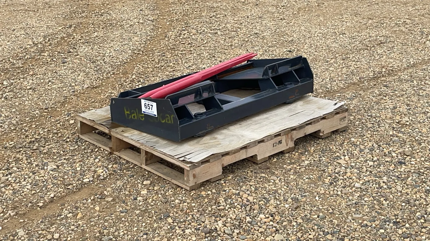 2025 Landhonor 48 IN. Skid Steer Bale Spikes Unused