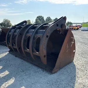2001 Eurosteel Clamshell Wheel Loader Bucket