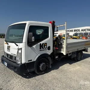 2016 Fassi F32.A 0.23 Active 1600 kg on Nissan Cabstar 35.14 Flatbed Truck with Crane