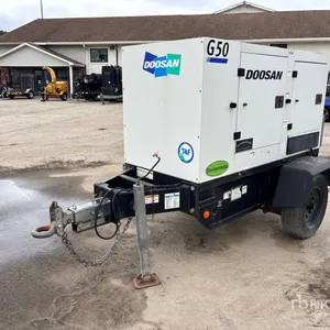 2017 Doosan G50WDO-3A-T4F 38 kW Mobile Generator Set