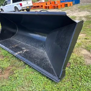 Asbury 120 in Side Dump Wheel Loader Bucket - Fits Kawasaki 65 / 70TM-V