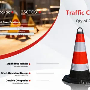 Quantity of (250) 2026 TSC 28 in Traffic Cones (Unused)