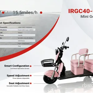 2026 MGC40-PINK 3 TT E-Trike Mini Scooter (Unused)